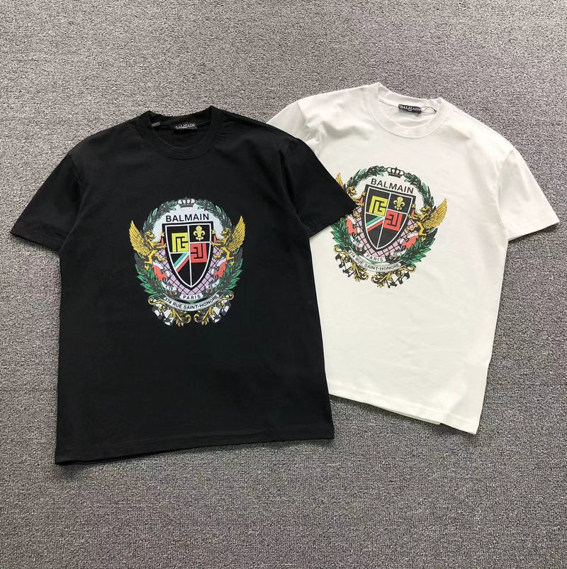 Camiseta Balmain 347 Rue Saint Honore