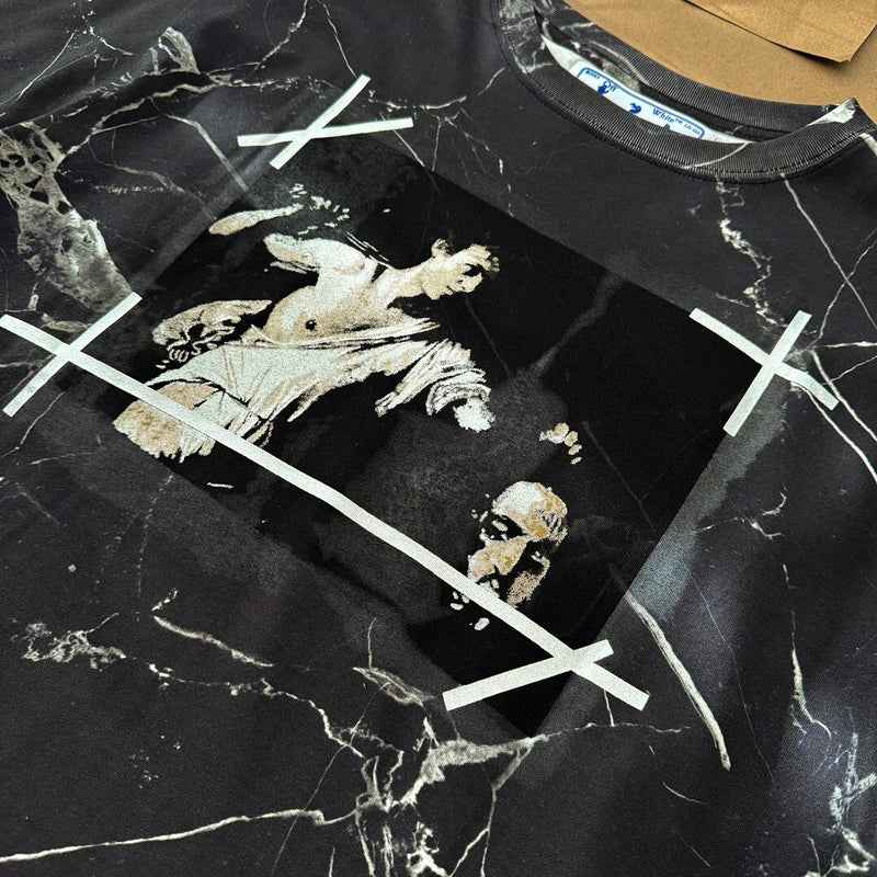 Camiseta Off White Marble Tee
