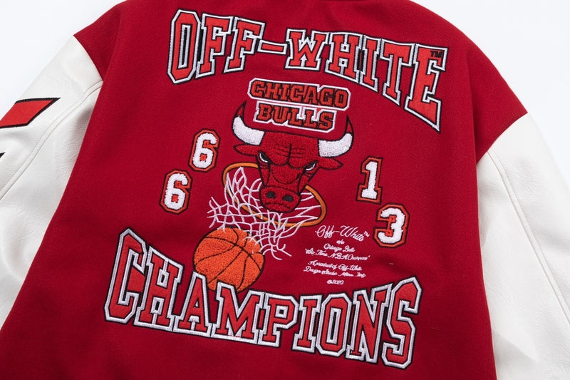 Jaqueta Off White x Chicago Bulls 6613