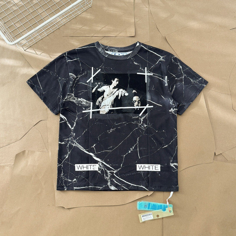 Camiseta Off White Marble Tee
