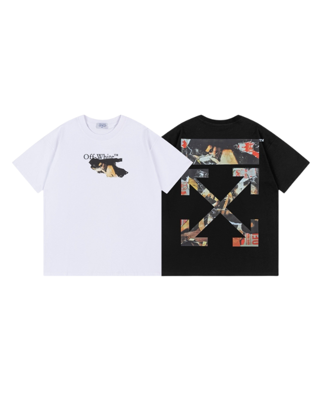 Camiseta Off White McQueen