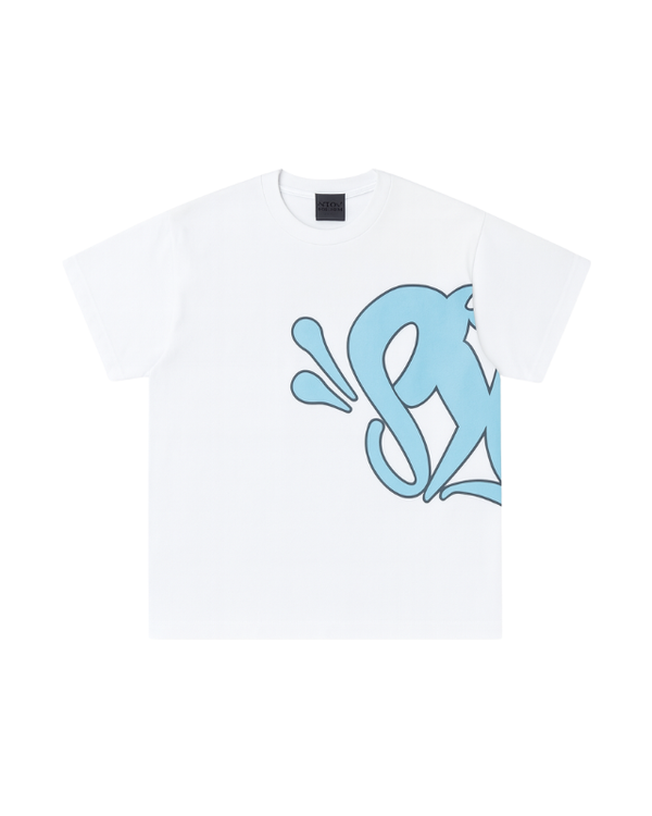 Blusa Synaworld White Blue Edition