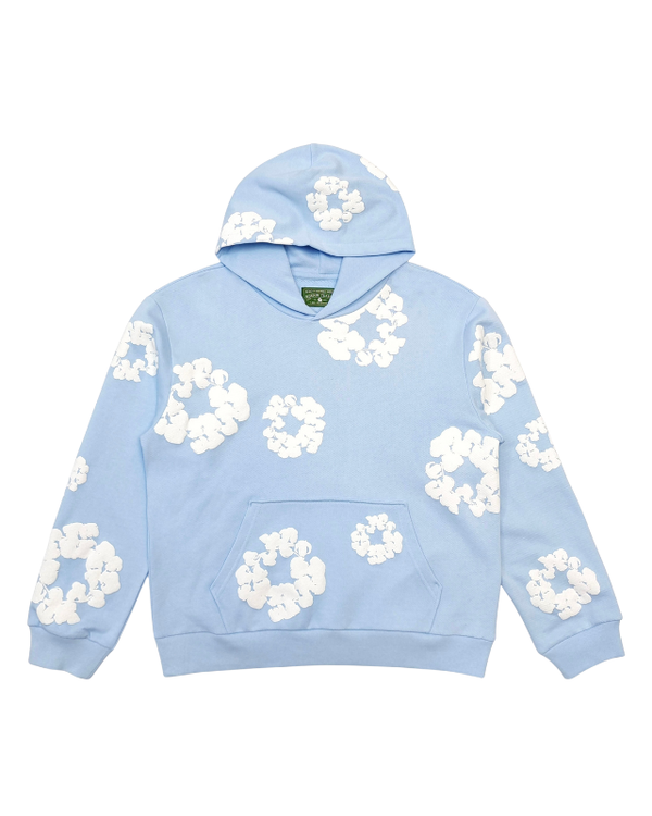 Moletom Denim Tears The Cotton Wreath Powder Blue