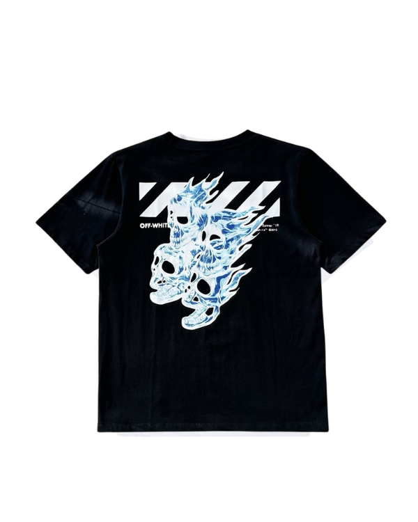 Camiseta Off White Death Skull