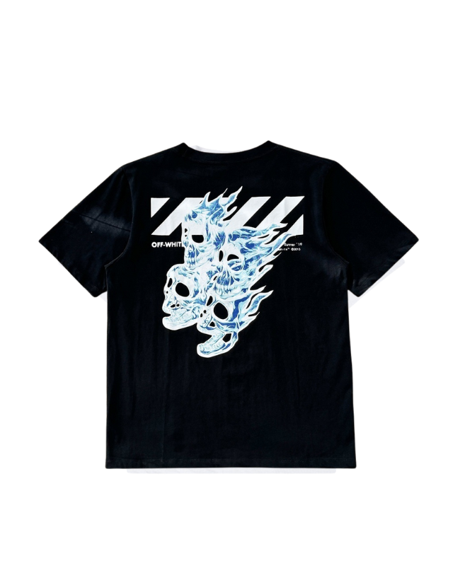 Camiseta Off White Death Skull