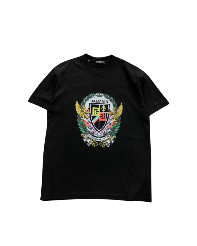 Camiseta Balmain 347 Rue Saint Honore