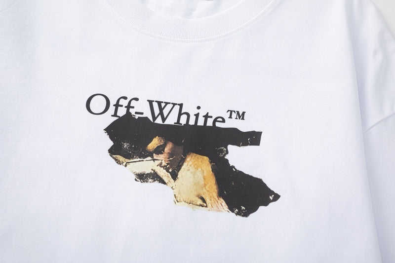 Camiseta Off White McQueen