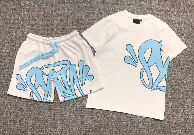 Conjunto Synaworld White Blue Edition